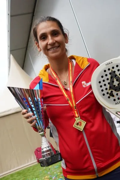 entrenadora nacional de padel